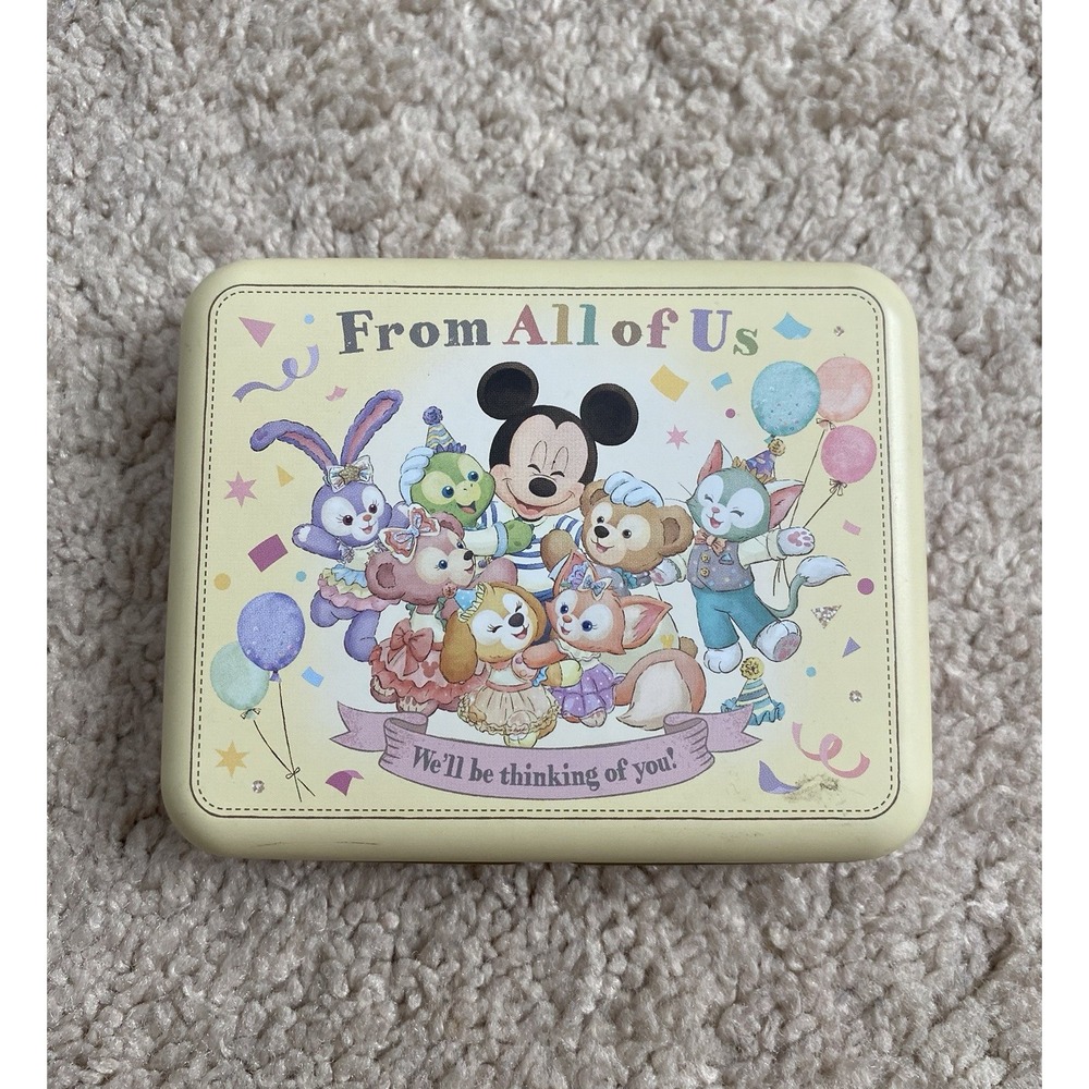 Tokyo‎ Disney Metal Tin Box - Duffy and Friends